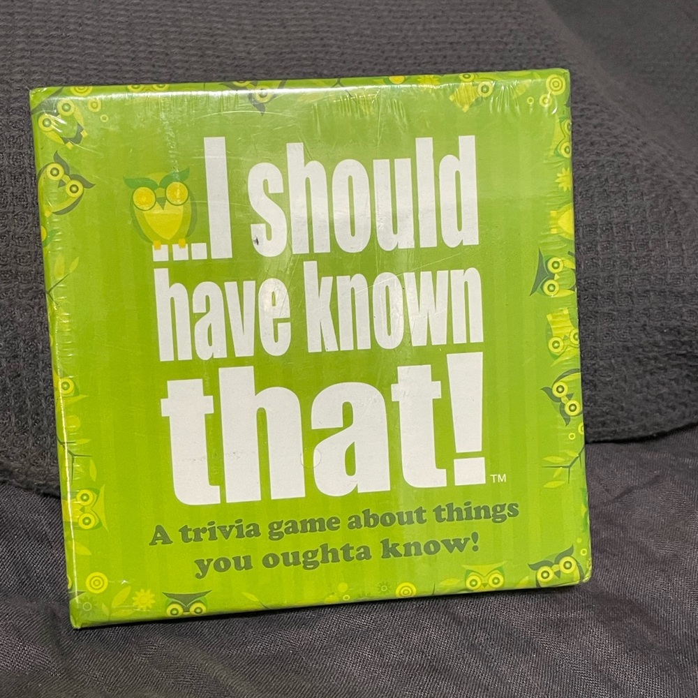 …I should have known that! Trivia Game